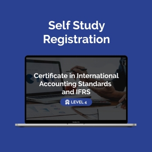 Level 4 certificate in international accounting standards and ifrs (603/3017/x) self-study registration