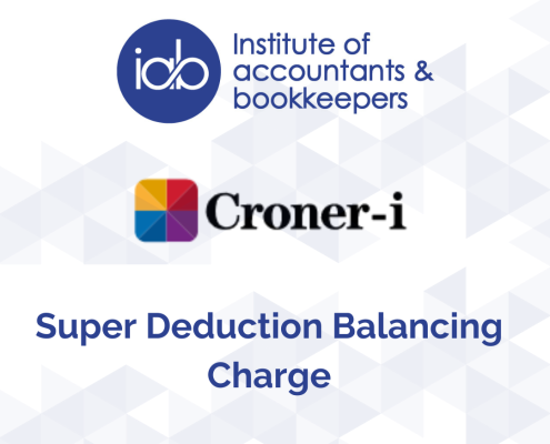 Super deduction balancing charge |