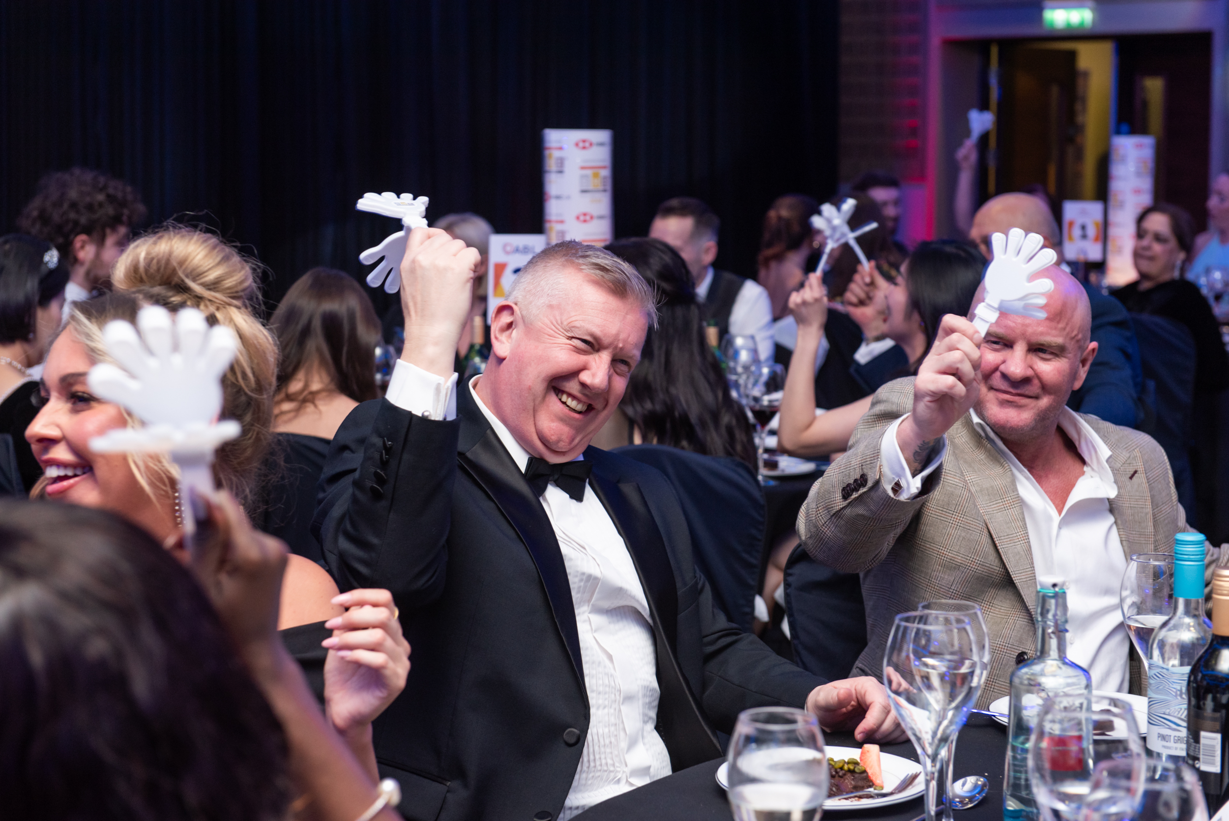 Guests celebrating at the SME London Business Awards