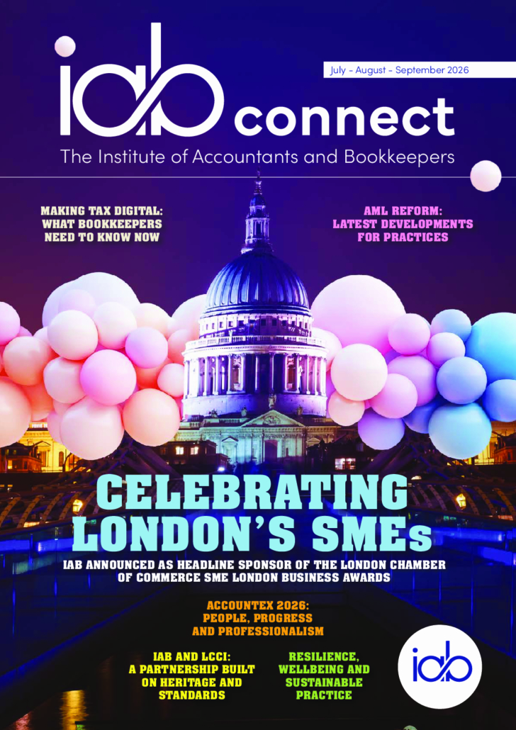 Iab connect july to september 2026 front cover