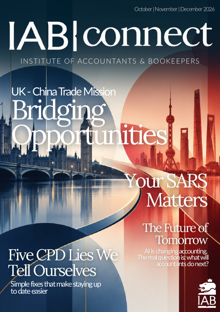 Iab connect october to december 2026 front cover
